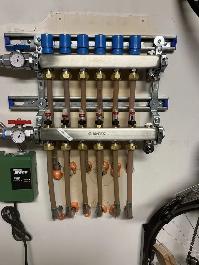 Plumber performing Leak Detection at a residential property in Encinitas